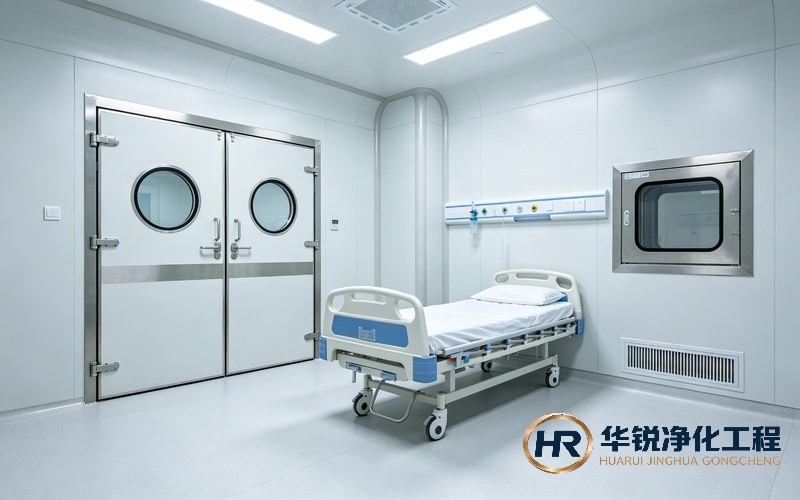 重症监护病房吊塔吊桥与医气施工